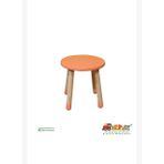 Wood & Joy Doğal Ahşap Renkli Çocuk Tabure (Sorbe)