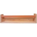 Wood & Joy Duvar Montessori Kitaplık - Kahverengi