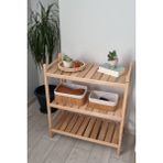 Wood Master Gürgen Suya Dayanıklı Banyo Dolabı - Ahşap