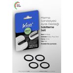 Woode+ Mama Sandalyesi Ayak Desteği Sabitleme Halkası (İnce bacaklı modeller için)
