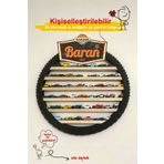 Wooden Factory Tekerlek Araba Rafı, Kişiye özel İsimli Tekerlek Araba Rafı