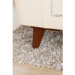 wooden lane studio Eymen Tekli Konik Kahverengi Ahşap Desenli 12 Cm Mobilya Kanepe Koltuk TV Ünitesi Yükseltici Ayağı
