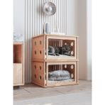 Wooden Studio Ahşap Kedi Evi ve Kafesi | Sehpa Olarak Kullanılabilen Tekli Kedi Evi, Kedi Oyun Evi ve Kedi Yatağı | Ahşap Kedi Oyun Evleri - İkili