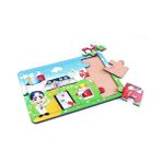 Wooden Toys Ahşap Eğitici Yapboz