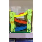 Wooden Toys Eğitici 3lü Ahşap Kaykay Araba Yolu