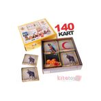 Wooden Toys Mini 140 Kart Hafıza ve Eşleştirme Seti (Aklında Tut Oyunu) Eşini Bul
