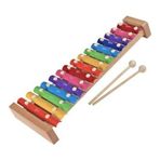 Wooden Toys Percussion İnstrument 15 Tones Ksilofon Oyuncak