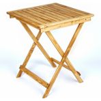 Woodensa 60x60 cm Katlanır Bahçe Masası Ahşap Tasarım ile Şık ve Pratik Kullanım