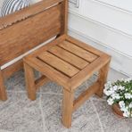 Woodensa Ahşap Bahçe Sehpası Ahşap Sehpa Şezlong Sehpası