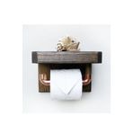 Woodensa Ahşap Rustic Tuvalet Kağıtlığı Wc Wdn022