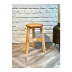 WOODENSA Ahşap Tabure, Bar Sandalyesi, Mutfak Sandalyesi