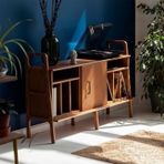 Woodesk 410x90 cm Claro Masif Ahşap Dolap