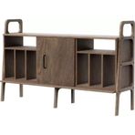 Woodesk 410x90 cm Claro Masif Ahşap Dolap