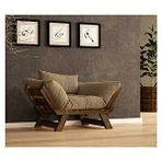 Woodesk Adalar Masif Ceviz Berjer Cpt8132-140 Krem