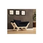Woodesk Adalar Masif Natural-siyah Renk Berjer