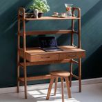 Woodesk Brisa Ahşap Çalışma Masası, 140X120, Tik Renk, CPT4641-120 - 120 x 50 cm