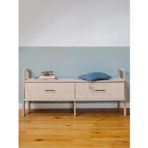 Woodesk Cadre Masif Ahşap, Dolap Ve Konsol, 140X60, Natural Renk, Cpt4706-140