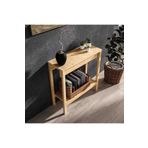 Woodesk CPT2706-80 Masif Ağaç Natural Renk 80x30 cm Dresuar