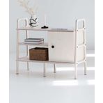 Woodesk Cpt4653-120 Rovere Masif Ahşap 120x90 cm Beyaz Renk Dolap