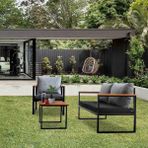 Woodesk CPT5512-130 Nature Bahçe Takımı Sehpa