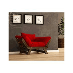 Woodesk CPT8135-140 Kırmızı Adalar Masif Ceviz Berjer