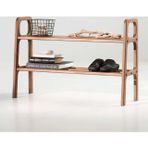 Woodesk Escala, Masif Ahşap, Ayakkabılık Ve Raf Sistemi, 100X65, Tik Renk, Cpt4734-100