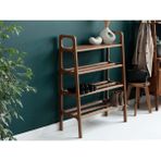 Woodesk Faro, Ahşap, Ayakkabılık ve Raf Sistemi, 115 x 75, Ceviz Renk, CPT4728-75