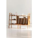 Woodesk Legno, Ahşap Kitaplık Ve Raf Ünitesi, 120X90, Tik Renk, Cpt4694-120