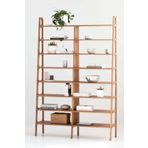 Woodesk Presa, Ahşap Kitaplık Ve Raf Ünitesi, 190X140, Tik Renk, Cpt4765-190