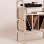 Woodesk Resonate Masif Ahşap Kitaplık Ve Pikap Standı, 90X75, Cpt4647-75