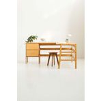 Woodesk Sera Ahşap Çalışma Masası 100X190 Tik Renk Cpt4639-170