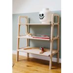 Woodesk Suono, Ahşap Kitaplık Ve Raf Sistemi, 90X75