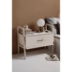 Woodesk Tale, Ahşap, Çekmeceli Natural Renk, 75X65, Komodin, Cpt4769-75
