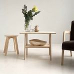 Woodesk Voile Ahşap Orta Sehpa 50x35 - Natural