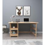 Woodface Cıty Doğal Ahşap Çalışma Masası