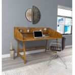 Woodface Mely Doğal Ahşap Meşe Çalışma Masası