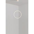 Woodhub 1 Frig Modern Hol Koridor Mutfak Beyaz Ledli Tekli Avize Beyaz 24 x 90 Alüminyum LED Mutfak Ledli