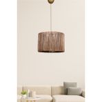 Woodhub 1 Pierro Handmade Eskitme Tekli Sarkıt Hnmd-42 E27 Mor Tekli 30 Hasır 71-80 cm