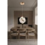 Woodhub 2020-1 Gd Tekli Sarkıt LED Avize - Ahşap