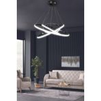 Woodhub 30/40/50 Siyah Alüminyum LED Avize - 1 - Ahşap