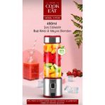 Woodhub 450 ml Taşınabilir Metal Kişisel Blender, Shake ve Smoothies Için Mükemmel - Antrasit