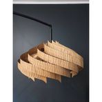Woodhub 50 cm Bohem Büyük Sarkıt Salon Avize - 1 - Ahşap
