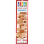 Woodhub 54 Parça Jenga Denge Oyunu - Ahşap Desenli