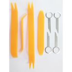 Woodhub 8 Parça Trim Teyp Sökme Set (Sökme Aparatları Sert Abs Malzemedir) Teyp, Kapı, Döşeme Sökme Takımı
