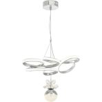 Woodhub 9278-40 LED Krom Avize - 1 - Ahşap