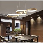 Woodhub A Modern Sarkıt Power LED Avize Concept Ürün Gold Sarı Gün Işığı - 1 - Ahşap