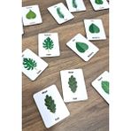 Woodhub Ahşap 24 Parça Yapraklar Eşleştirme Kartları Zeka Oyunu - Ahşap Desenli