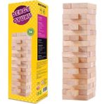 Woodhub Ahşap Denge Oyunu 54 Parça 3 Yaş 2 Oyuncu - Ahşap Desenli