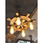 Woodhub Ahşap Dümen Avize - 1