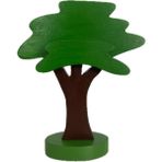 Woodhub Ahşap Oyuncak Safari Ağacı - Ahşap Desenli